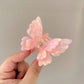 1PC French Retro Butterfly Hair Claw Mermaid Hair Clip Acetic Acid Hair Clip Retro Back of Head Hair Accessories Hairpin