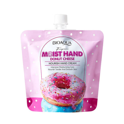 5 Pack Hand Cream 30g - Vanilla/Donut/Coconut, Hydrating & Improving Skin Texture, Repairs Dryness & Fine Lines in Winter