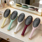 Fried Dough Twists Boar Bristle Hair Brush Scalp Massage Comb Professional Salon Grade Detangling Hairbrush 1Pcs