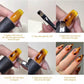 2PCS 15ml Two-Color Combination Set, Brown Yellow Dual-Color Nail Gel Kit