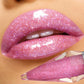 8 Color Glitter Shimmer Lip Gloss Moisturizing Lip Tinted Fuller Lip Effect Diamond Liquid Lipstick Makeup Sexy Lip Care Gifts