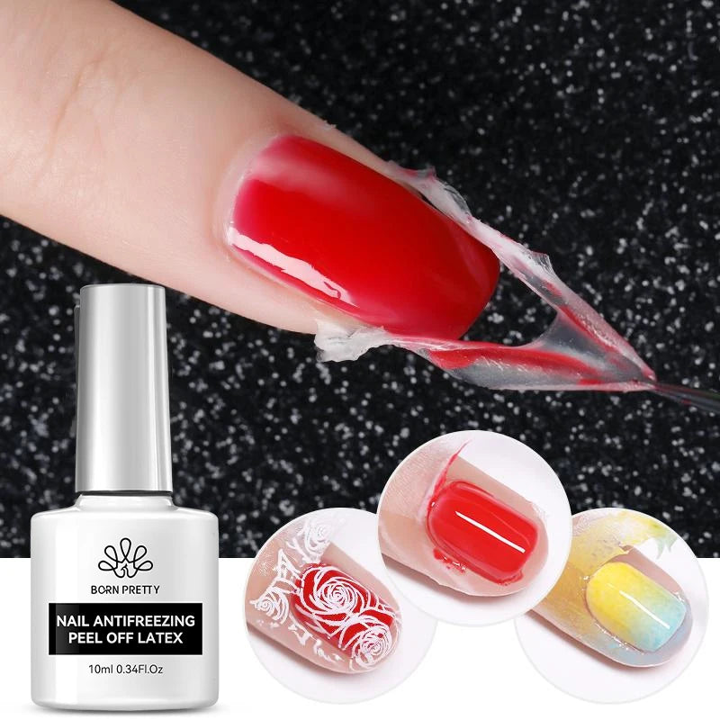 BORN PRETTY 10ml Sparkling Glitter Reflective Gel Nail Polish Sparkly Holo Shiny Pink Silver Black Gel Nail Art Salon Varnish