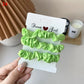 3Pcs/Set Smooth Silky Hair Scrunchies Women Ponytail Holders Rubber Bands Hair Ties Silk Satin Solid Color Small Intestine Ring