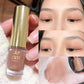 Cappuvini Liquid Matte Eye Shadow Brown Glitter Liquid Eyeshadow Stick Shimmer Natural Milk Coffee Eye Shadow Pigment Makeup 1pc