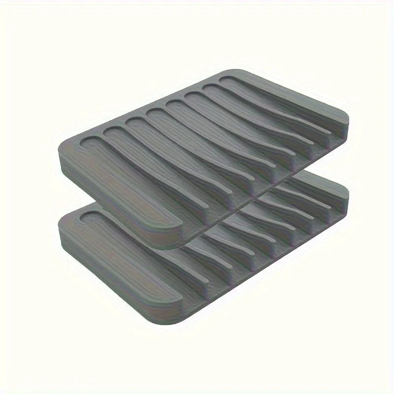 Self Draining Soap Dishes Silicone Soap Saver Waterfall Drainer Soap Holder Bathroom Extend Soap Life Keep Soap Bars Dry Clean
