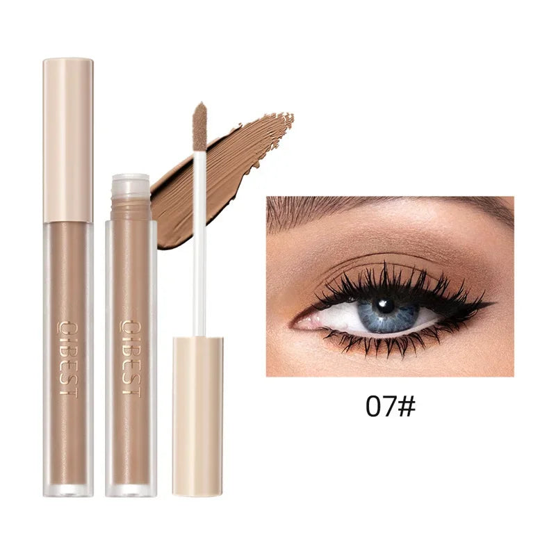 8 Colors Matte Nude Eye Bronzer Liquid Eyeshadow Waterproof Long Lasting Eye Shdaow Natural Cheek Contour Woman Makeup Cosmetic