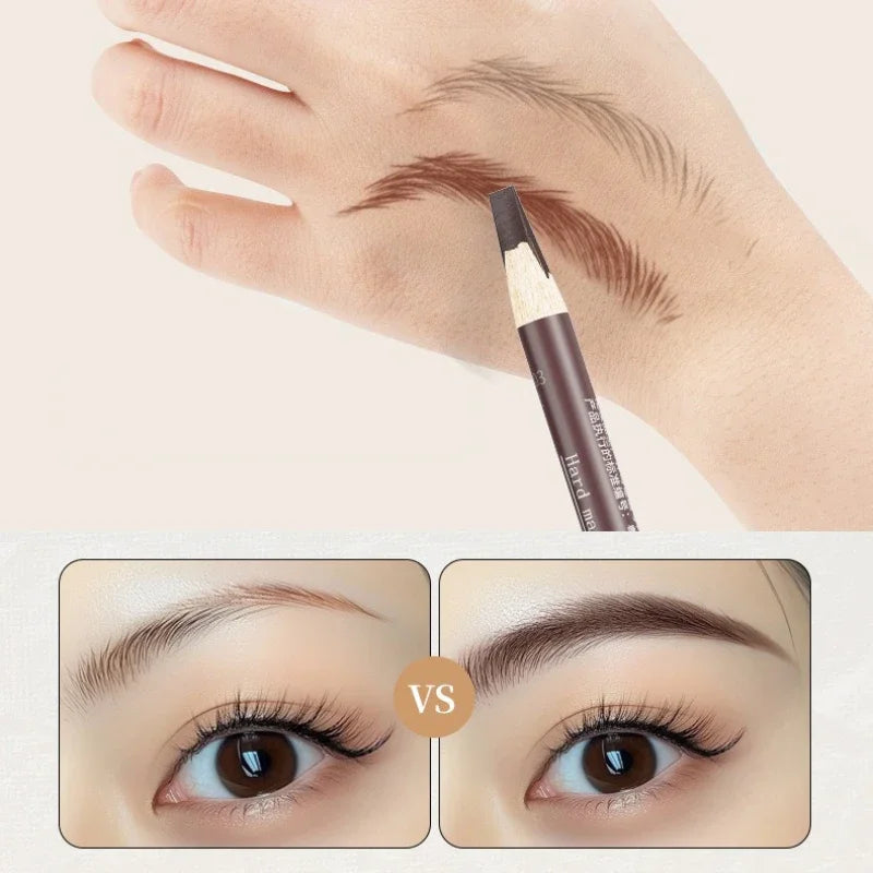 Eyebrow Pencil Waterproof Eyebrow Enhancers Long Lasting Brow Cosmetics Professional Makeup Brow Microblading Eyebrow Pencils