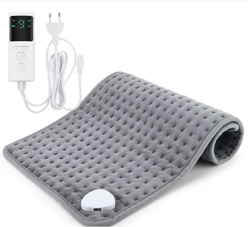 Hailicare Electric Heating Pad Multifunctional Physiotherapy Heating Pad Heating Blanket Cushion 10 Levels Temperature Adjustment 4 Levels Of Timing For Hands Back Legs Shoulders Neck Spine Pain Relief Winter Warm,Holiday Gif