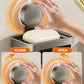 1Pcs Double-Layer Soap Container Bathroom Soap Dishes Holder Self Draining Soap Box with Suction Cups for Bathroom Accessories