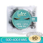 Bulk Lashes Pre Made Fan Short Stem 500 Fans Russian Volume Lashes Premade Fans Volume Lash Individual Eyelash Extension