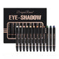 12-color Double Tip Eyeshadow Pen Set Metallic High Gloss Smudger Brighten Eye Makeup Pencil Shining Brown Eye Shadow Cosmetics