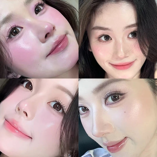 SHAQINUO Jelly Blush - Hydrating Formula with Crystal Clear Shine and Dewy Finish,Essential for summer travel