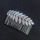 Metal Butterfly Hair Comb For Women Vintage Bridal Hair Clips Pins Bride Hairstyle Fashion Wedding Hair Accessories