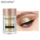 MISS ROSE Single Colour Pearl Diamond Glitter Eyeshadow Make-up High Lighter Shiny Shimmer Brighten Eye Shadow Powder Cosmetics