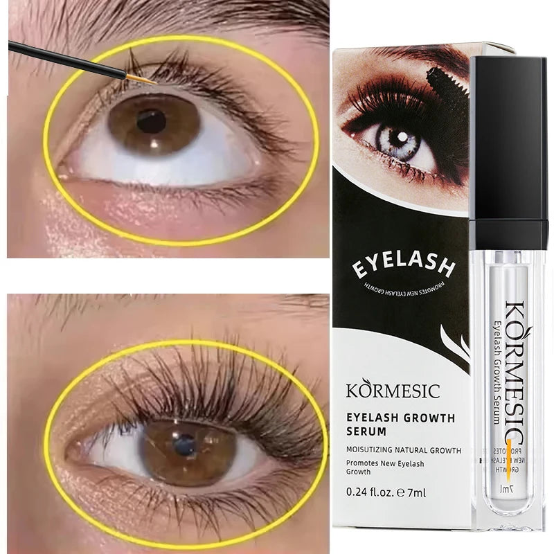Fast Eyelash Eyebrows Growth Serum Natural Eyelash Enhancer Longer Fuller Thicker Lashes Treatment New Products Eye Care Makeup