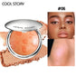 Pearlescent Sparkle Highlight Palette Bronze Shimmer Fine Powder Cream Glitter Eyeshadow Blusher Shiny Face Brightening Makeup