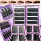 40D-150D Lashes Cluster DIY Lash Extension Mixed Tray Clusters Eyelashes Fluffy Volume Individual Lashes Cat Eye Lash Extension