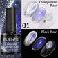 PUENTE 7.5ML Golden Gems Cat Magnetic Gel Nail Polish Pink Brown Blue Colors Golden Glitter Cat Eye Soak Off UV Nail Art Varnish