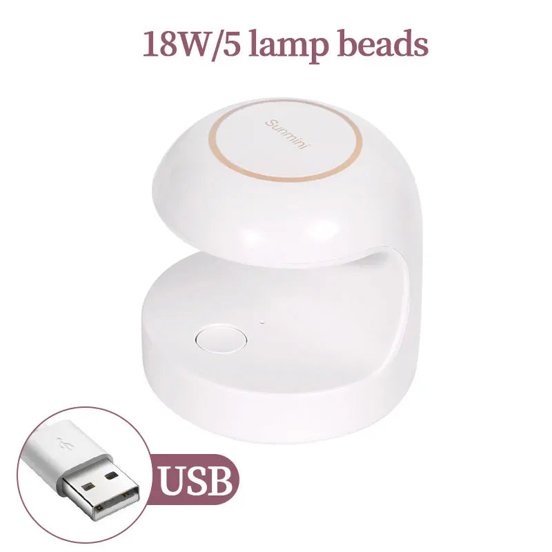 LULAA 54W USB Cabin UV LED Nail Gel Led Lamp for Nails Accessories Professional Material Nail Drying Lamp for All Manicure