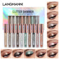 10-Piece Diamond Glitter Liquid Eyeshadow Set, Long-Lasting Shimmer, High-Pigment Sparkling Eye Makeup, Perfect for Glamorous