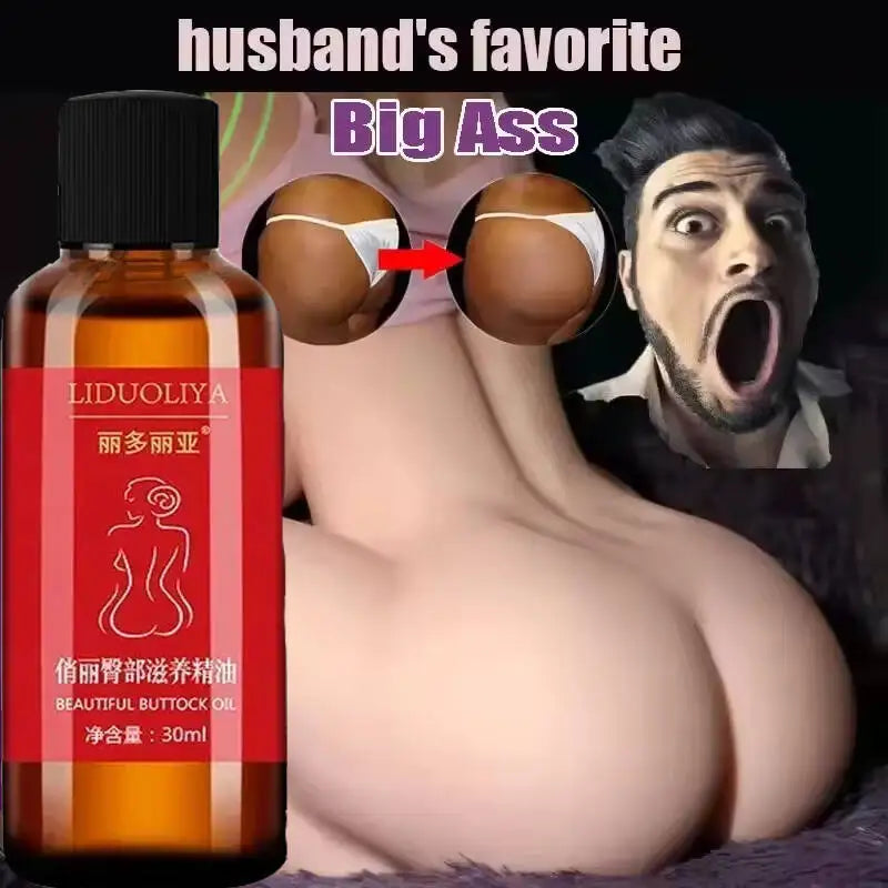 Buttock Enlargement Oil Butt Lift Up Firming Big Hip Enhance Cream Increase Butt Breast Plump Growth Tighten Shape Sexy BodyCare