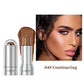 QIBEST New Highlight For Face Waterproof Soft Cream Texture Bronzer Contour Stick Face Blusher For Cheek Beauty Makeup Cosmetics