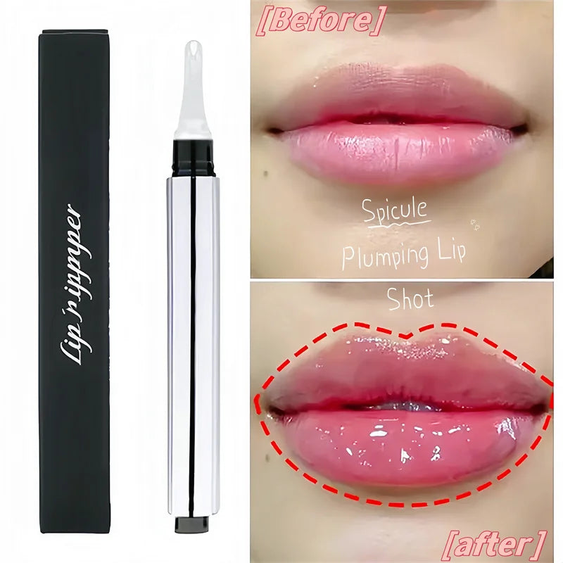 Glow Tulip Lip Plumper Spicule Plumping Lip Shot Extreme Lip Plumper Gloss Extreme Volume Serum Oil Sexy Beauty Makeup Korean