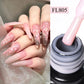 FOUR LILY 10ML Nude Pink Rubber Base Gel Nail Polish Milky White Color Semi Permant Soak Off UV LED Self-leveling Gel Varnishes