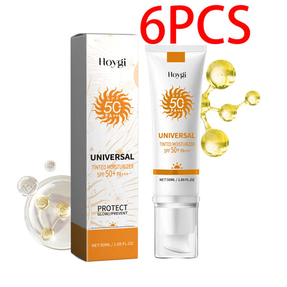 Hoygi Sunscreen whitening face sunscreen isolation makeup base moisturizing refreshing UV sunscreen Skin Whitening Cream