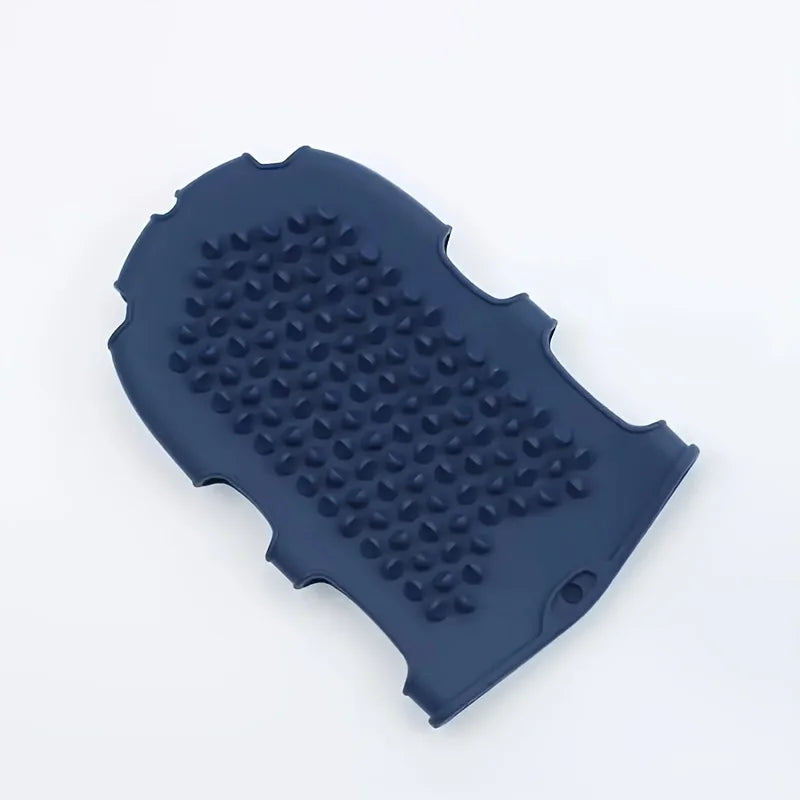 Silicone Bath Massage Glove Brush for Whole Body Exfoliating Cleansing Shower Scrub Soft Bristle Skin Renewal Spa Body Care Tool