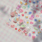 Colorful Water Bubble 5D Nail Art Stickers Goldfish Koi carp Dreamy Polarized Dreamlike Self Adhesive Delicate Manicure Decals