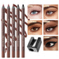 Eyeliner Pen, Waterproof And Sweatproof, Long Lasting Smudge ProofHard Refill Eyebrow Pencil