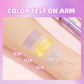QIBEST Sliver Gold Purple Glitter Mascara Quick Dry Lasting Waterproof Curling Thick Shiny Eyelash Diamond Mascara 3 Colors