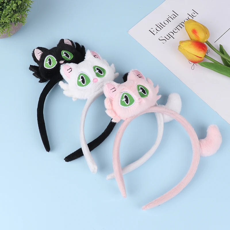 Cute Creative Cat Hair Bands Funny Cartoon Headdress Cat Super Cute Headband Fashion Hair Accessories