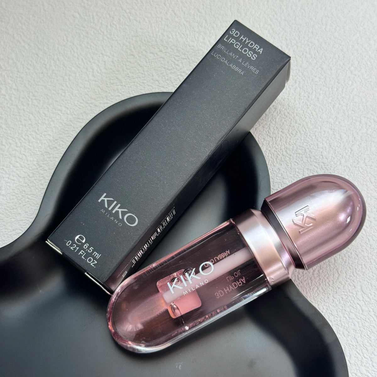 KIKO 3D Liquid Lip Gloss Mirror Colour Pearlescent Shimmer Moisturizing Waterproof Plump Glossy Lasting Not Fading Lipstick