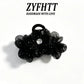 1/3pcs ZYFHTT Rhinestone Mesh Flower Hair Clip Claw for Woman Elegant Shark Clip Fashion Girl Hair Clamp Hair Accessories