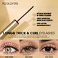 4D Silk Fiber Mascara, Waterproof Lengthening Curling, Waterproof Clump-free Long-lasing, with Thin Brush, Beginner-Friendly