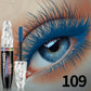 9 Colors 5D Mascara with Big Eyes,Strong Waterproof Thickening Lengthening Curling Liquid Fiber Mascara Eyelash Extension Makeup
