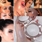 Highlighter Makeup Palette Glitter for Face Body Cheek,Diamond Shimmer Highlighter,Smooth Glitter Sparkles,Nose Contour Palettes