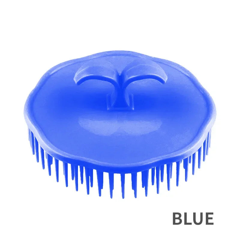 1pcs Black Hair Comb Scalp Massagers Round Comb Women Men Shower Brush Hair Scalp Shower Wash Clean Hair Tool Brush