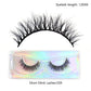 LEHUAMAO Maquiagem Short Natural Soft Mink Lashes Volume Fluffy Wispy Lashes 12mm-15mm False Eyelashes Eyelash Extensio Makeup