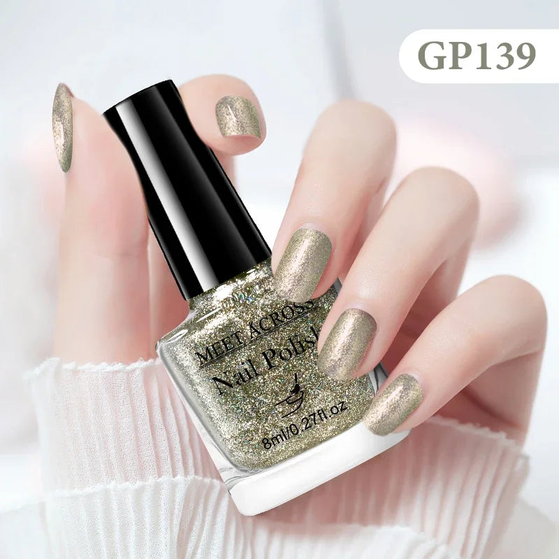 8ml Water-Based Nail Polish 48 Colors Long Lasting Quick Drying No Need of Lamp to Cure Nail Supplies Vernis for Nails Manicure