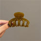 Elegant Solid Small Pumpkin Hair Claw For Women Girls Sweet Hair Ornament Claw Clip Hairpin Hair Clip Fashion Hair Accessories