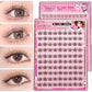 Noglue Eyelashes Natural False Eyelashes DIY Lashe Clusters Glue Strands Eye Lashes  Adhesive Eyelash Artificial Eyelashes
