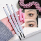 2 in 1 Eyebrow Pencil Professional Cosmetics Makeup 4 Colors Waterproof Eyebrow Tattoo Brush Long Lasting Eyebrow Pen
