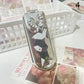 Mini Hair Brush Folding Massage Comb Head Massage Anti-Static Portable Travel Hair Brush Girl Hair Combs With Mirror