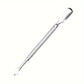 Multicolor Double-ended Stainless Steel Cuticle Pusher Dead Skin Push Remover For Pedicure Manicure Nail Art Cleaner Care Tools