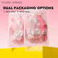 YOUNG VISION 5pcs/10pcs Cleansing oil Rose Flower Makeup Remover Oil Mild Non-irritating Pore Cleansing Makeup Remover Set