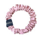 100% Pure Mulberry Silk Scrunchies Hair Bands Ties Gum Elastics Ponytail Holders Pure Color for Women Girls 19 Momme 1.5CM