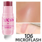 6Colors Makeup Blush Stick Lip Tinted Cooling Water Jelly Tint Jelly Blush Stick Bronzer Cheek and Nose Grooming  Matte Blush